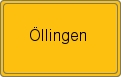 Ortsschild von Öllingen