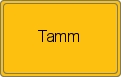 Ortsschild von Tamm