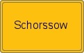 Ortsschild von Schorssow
