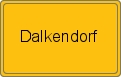 Ortsschild von Dalkendorf