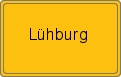 Ortsschild von Lühburg