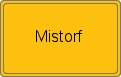 Ortsschild von Mistorf