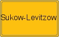 Ortsschild von Sukow-Levitzow