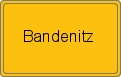 Ortsschild von Bandenitz