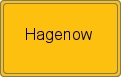 Ortsschild von Hagenow