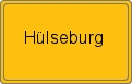 Ortsschild von Hülseburg