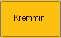 Ortsschild von Kremmin