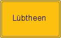 Ortsschild von Lübtheen