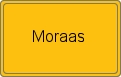 Ortsschild von Moraas