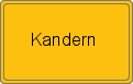 Ortsschild von Kandern