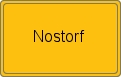 Ortsschild von Nostorf