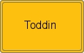 Ortsschild von Toddin