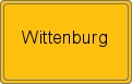 Ortsschild von Wittenburg