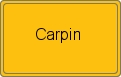 Ortsschild von Carpin
