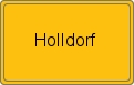 Ortsschild von Holldorf