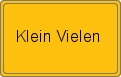 Ortsschild von Klein Vielen