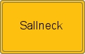 Ortsschild von Sallneck