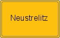 Ortsschild von Neustrelitz