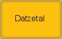 Ortsschild von Datzetal