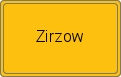 Ortsschild von Zirzow