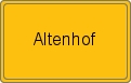 Ortsschild von Altenhof