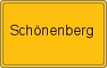 Ortsschild von Schönenberg