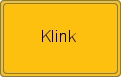 Ortsschild von Klink