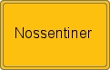 Ortsschild von Nossentiner