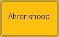 Ortsschild von Ahrenshoop