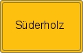 Ortsschild von Süderholz