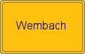 Ortsschild von Wembach