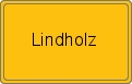 Ortsschild von Lindholz