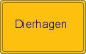 Ortsschild von Dierhagen