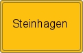 Ortsschild von Steinhagen