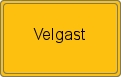 Ortsschild von Velgast