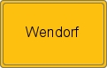 Ortsschild von Wendorf