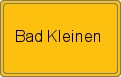 Ortsschild von Bad Kleinen