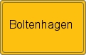 Ortsschild von Boltenhagen