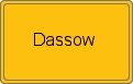 Ortsschild von Dassow