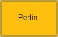 Ortsschild von Perlin