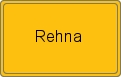 Ortsschild von Rehna