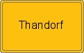 Ortsschild von Thandorf