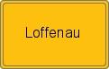 Ortsschild von Loffenau