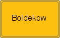 Ortsschild von Boldekow