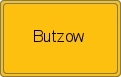 Ortsschild von Butzow