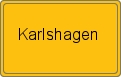 Ortsschild von Karlshagen
