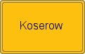 Ortsschild von Koserow