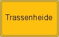 Ortsschild von Trassenheide