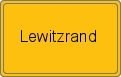 Ortsschild von Lewitzrand