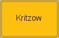 Ortsschild von Kritzow